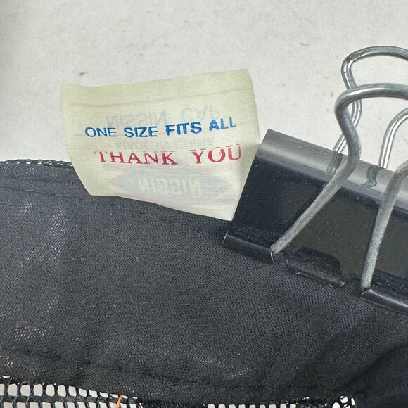 Vintage Nissin Davey Allison Snapback Baseball Hat Cap #28 OSFA Blue NASCAR - Picture 8 of 16